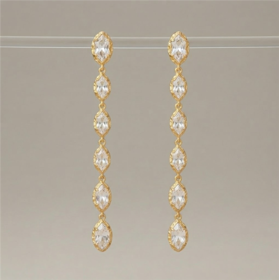 Orecchini Maria e Luisa Jewels Donna in Argento Cristallo OA0214/V1/P - OA0214/V1/P